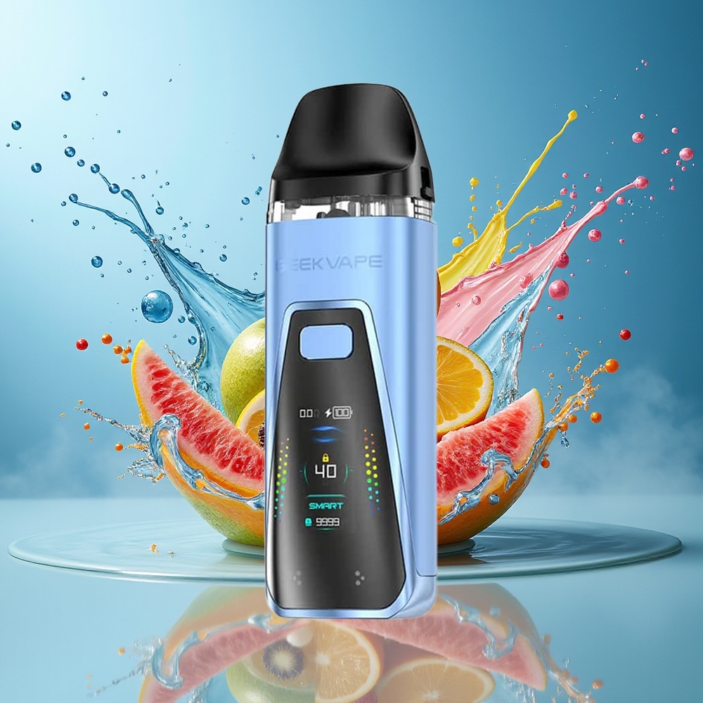 GeekVape Digi Pro Pod Mod Kit 5mL 40W 2000mAh Type-C 0.96" Skjerm Disigrønn Norge Engros