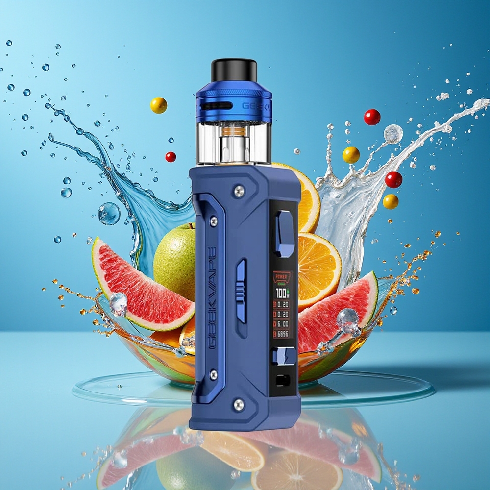 GeekVape E100i 3000mAh Type-C Blå Norge Engros