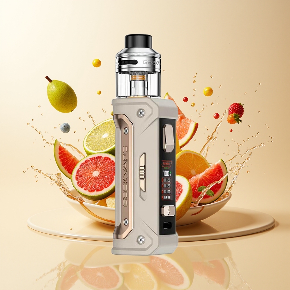 GeekVape E100i Kit Beige 3000mAh Norge Engros SMART POWER BOOSTING VPC TC