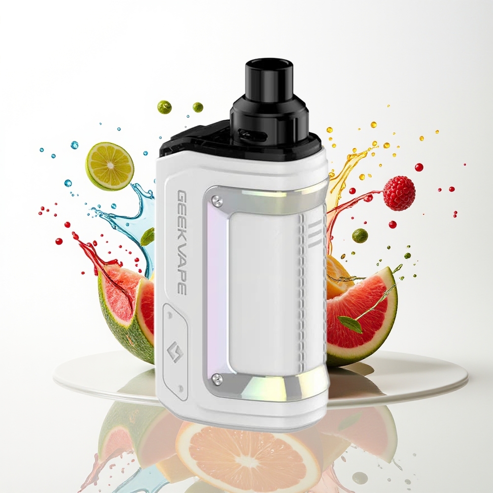 GeekVape H45 Aegis Hero 2 1400mAh 4ml 45W Pod Mod Kit Hvit Norge Engros