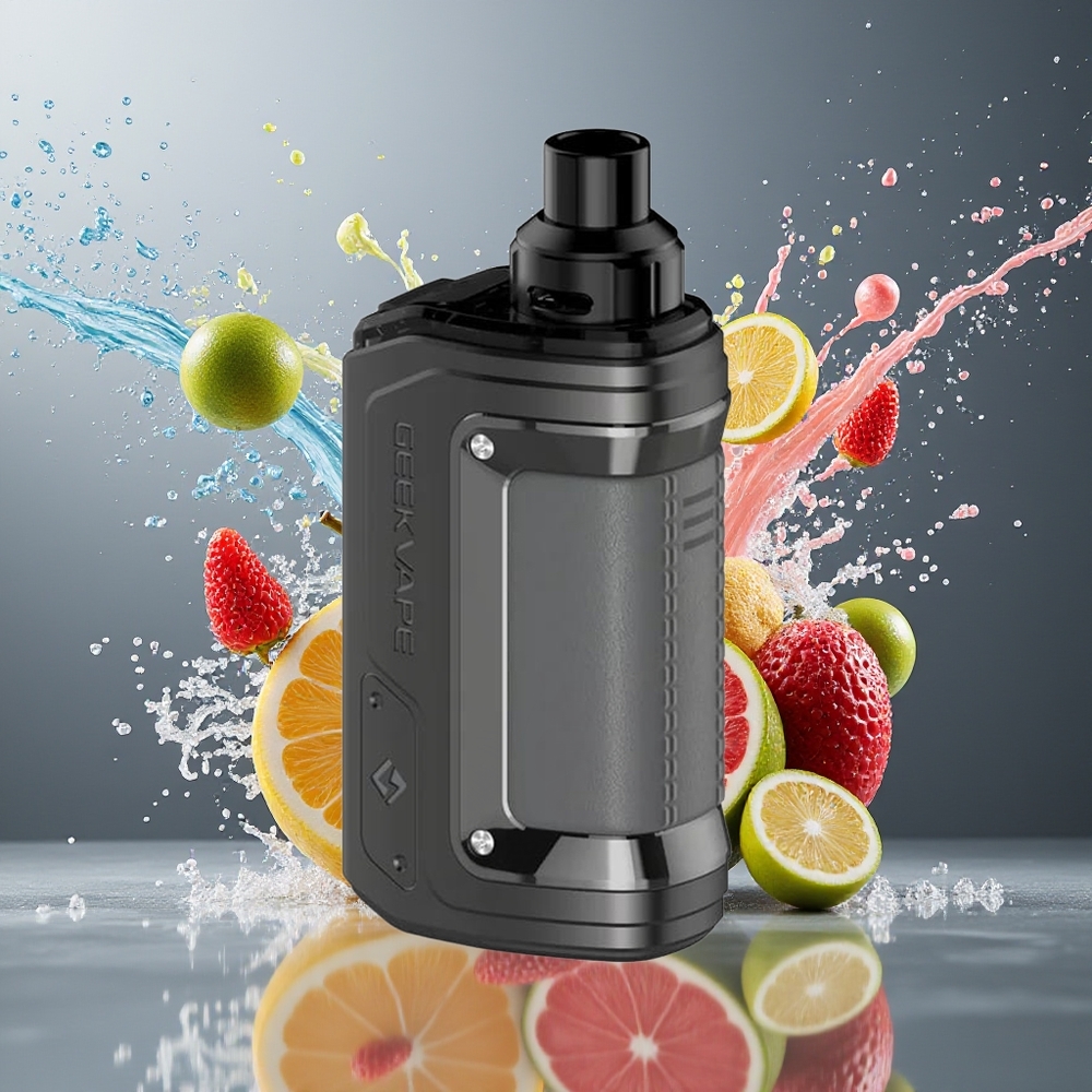 GeekVape H45 Aegis Hero 2 45W 1400mAh 4ml Norge Engros Pistolmetall