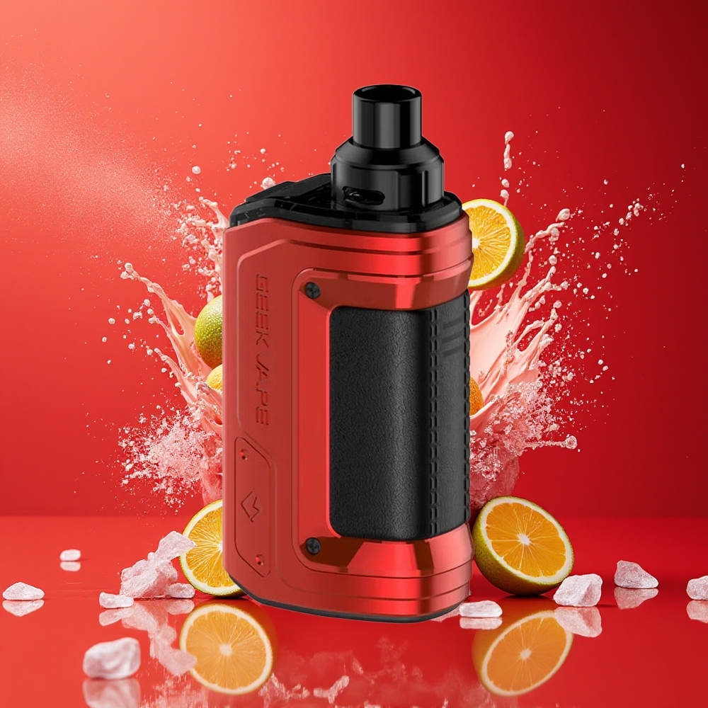 GeekVape H45 Aegis Hero 2 45W 1400mAh 4ml Rød Norge Engros