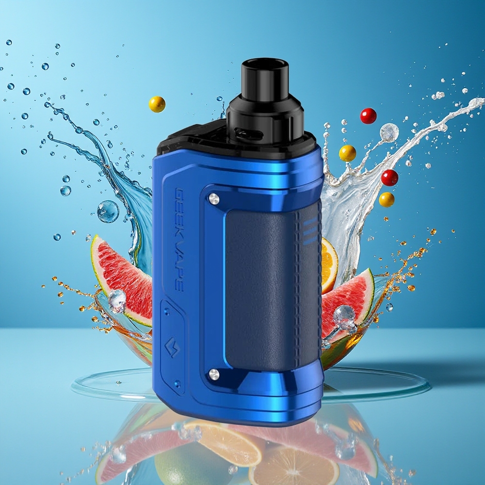 GeekVape H45 Aegis Hero 2-Pod 1400mAh 45W 4ml Blå Norge Engros