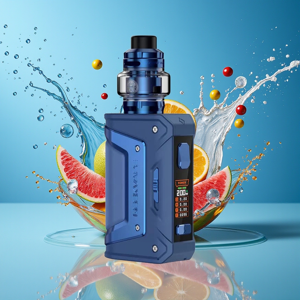 GeekVape L200 Aegis Legend 2 2-munn IP68 Type-C 200W Norge Engros Blå
