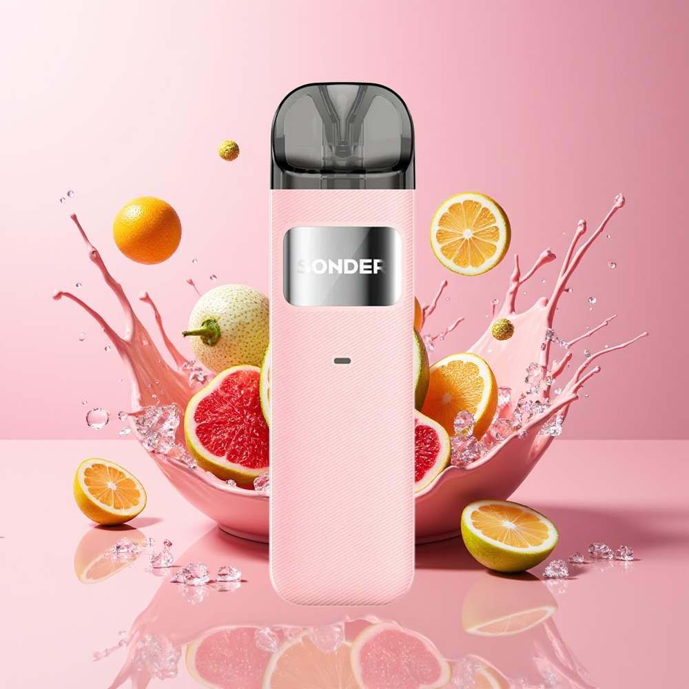 GeekVape Sonder U 2 95.8x26.6mm 20W 2ml 1000mAh 0.7ohm Rosa Norge Engros