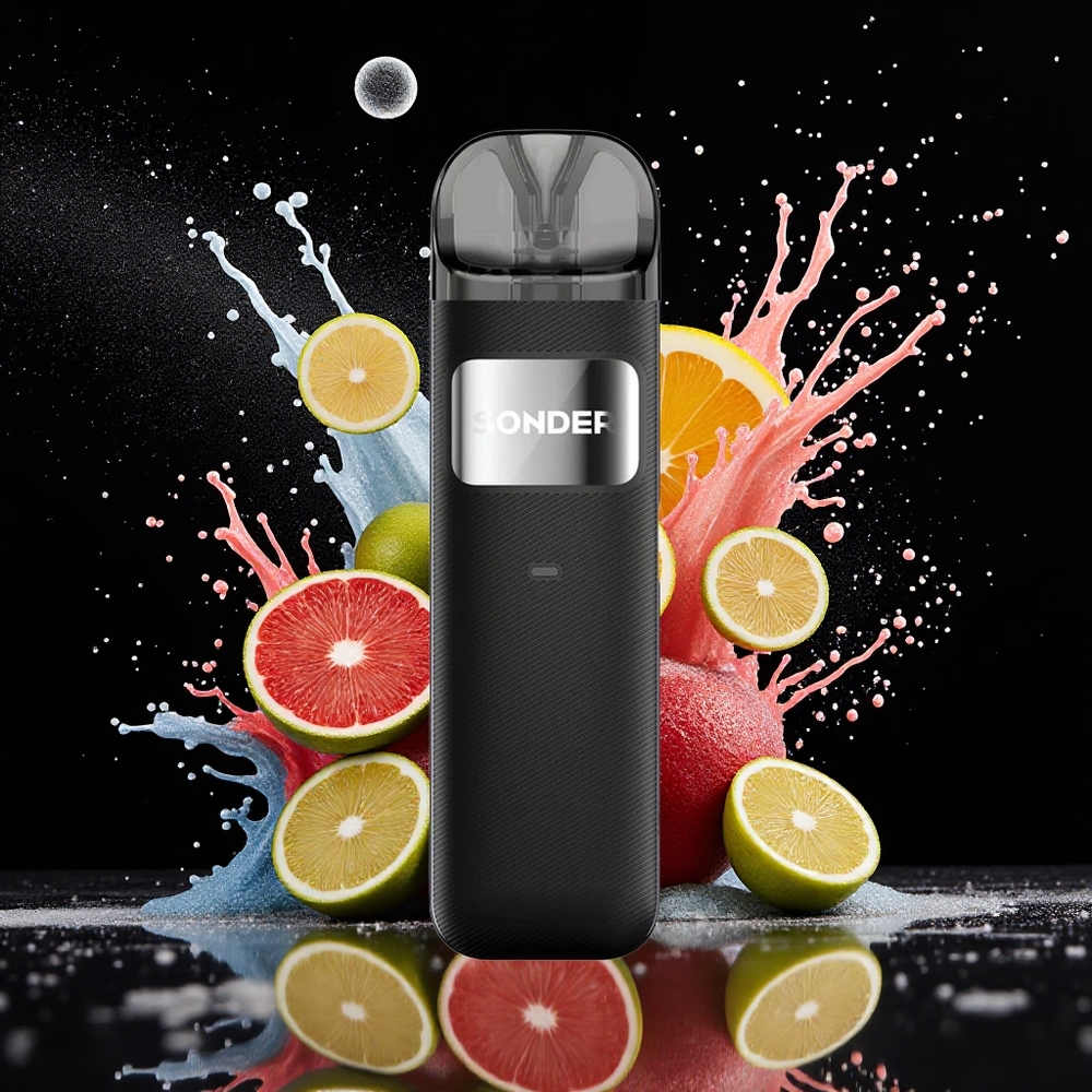GeekVape Sonder U Pod System 2ml 1000mAh 20W Norge Engros Svart