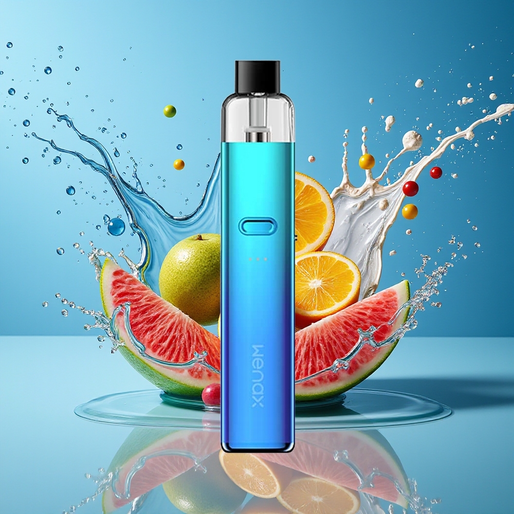 GeekVape WENAX K2 1000mAh Type-C Norge Engros Blå Glans