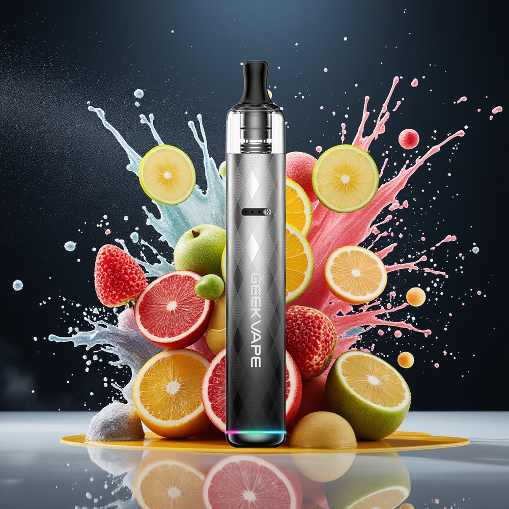 GeekVape WENAX S3 Stylus 3 Norge Engros 1100mAh Type-C Mørk Tekstur