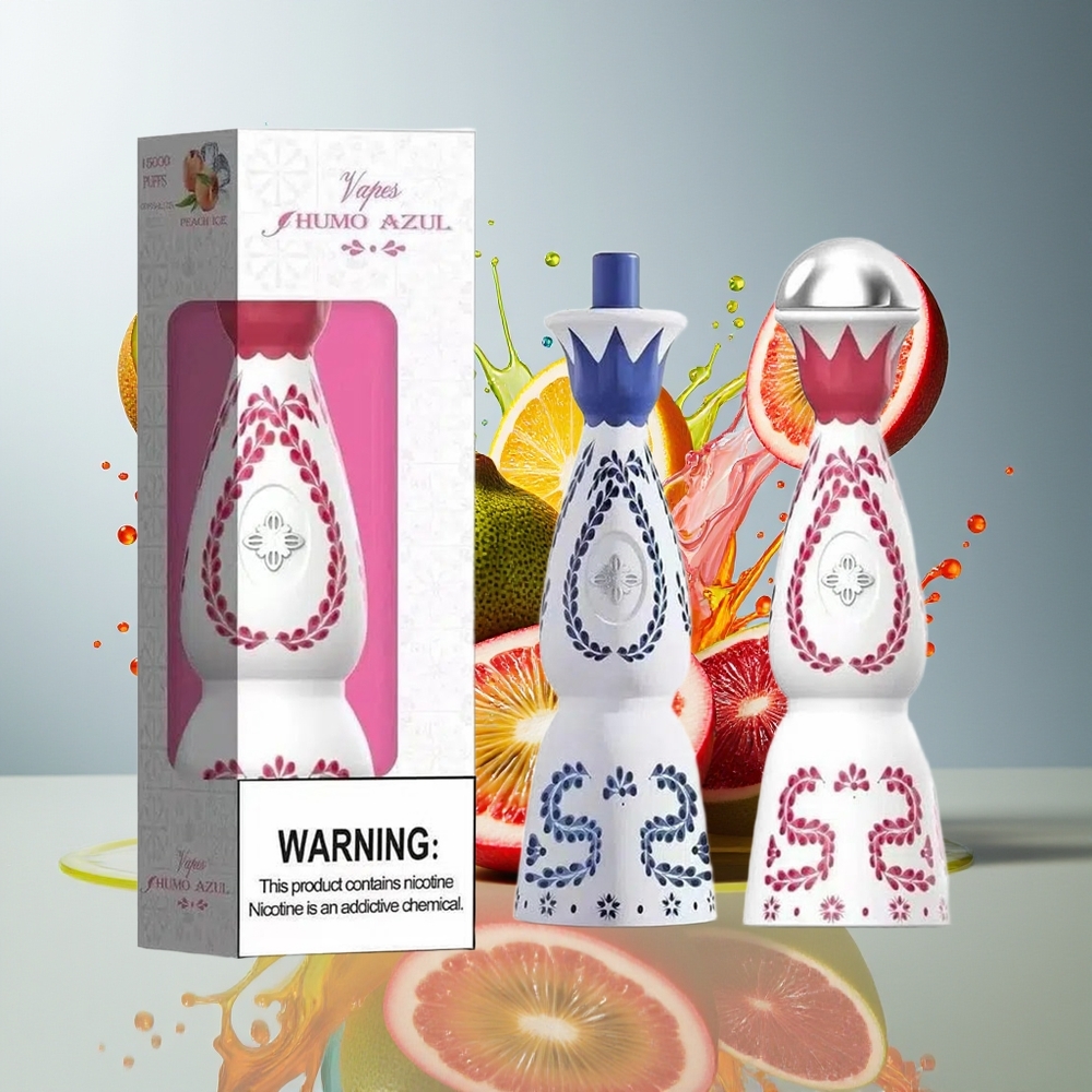 Humo Azul 15000 Puffs 20mL 5% Nikotin Norge Engros Kiwi Pasjonsfrukt Guava