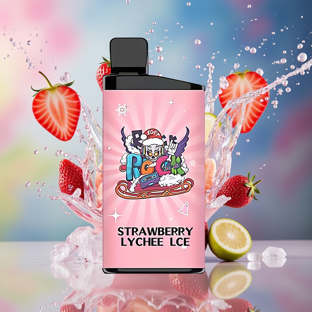 IGET Bar 3500 Puffs Norge Engros Jordbær Lychee Is 1400 mAh 1.2 Ohm Mesh Coil