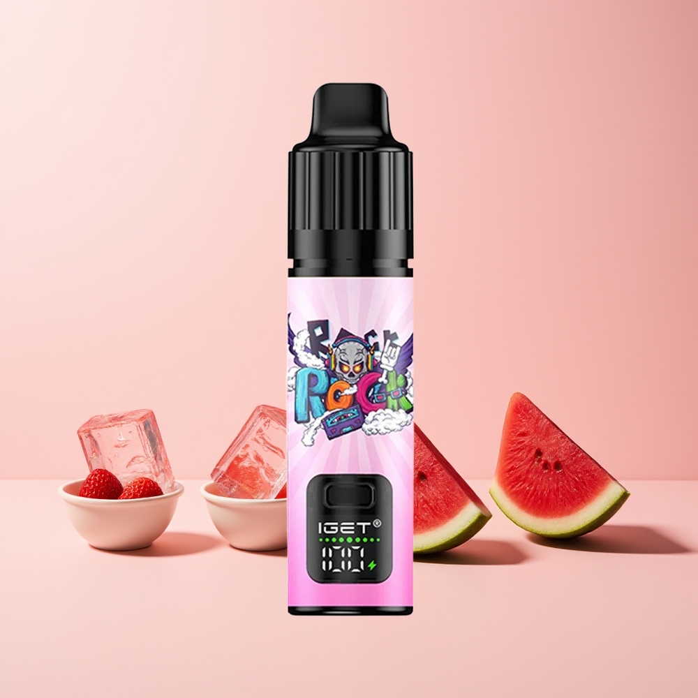 IGET BAR PLUS S3 POD 10000 Puffs 5% Nikotin 18 ml Norge Engros Jordbær Vannmelon Is