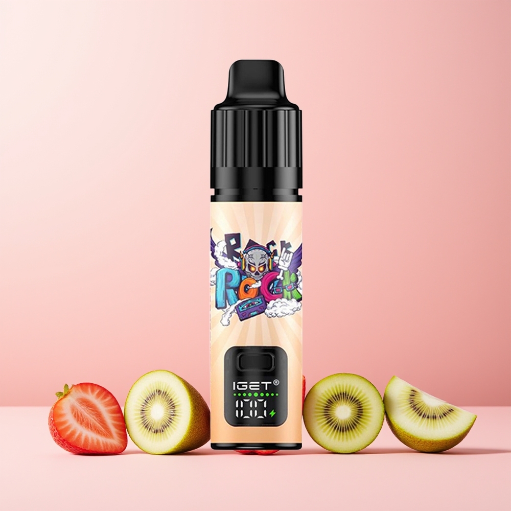 IGET BAR PLUS S3 POD 10000 Puffs Norge Engros 5% Nikotin 18ml Jordbær Kiwi Is
