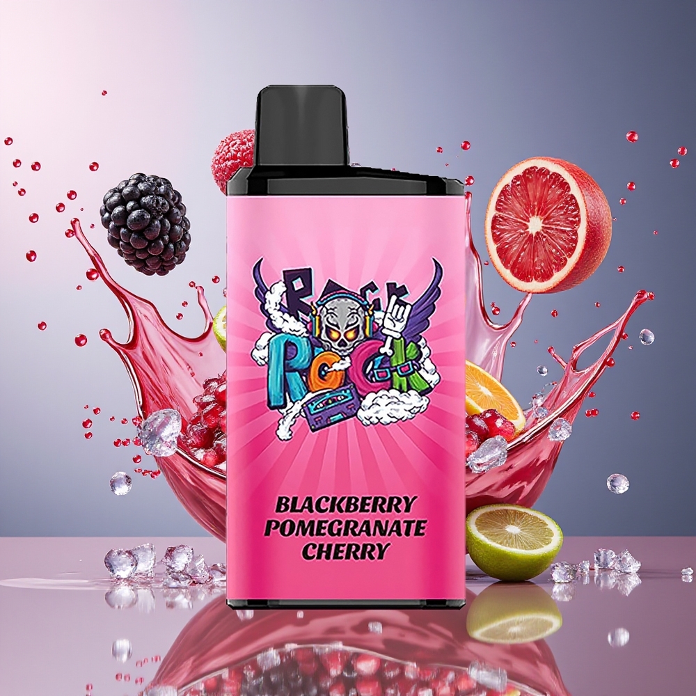 IGET Bar Pro 10000 Puffs Norge Engros 2000 mAh Svartbjørn Granate Kirsebær
