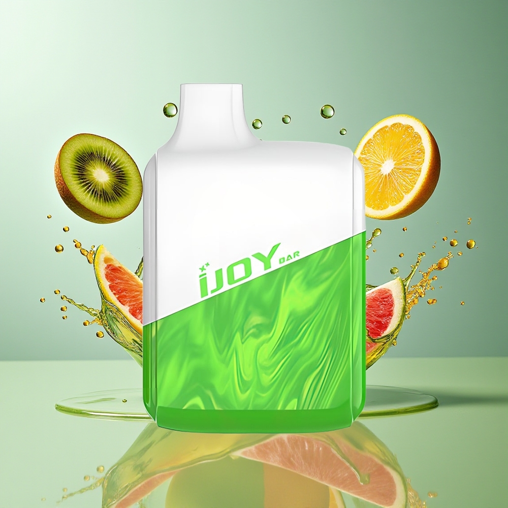 IJOY Bar 1500 Norge Engros Grønt Eple Kiwi 500mAh 2ml 20mg