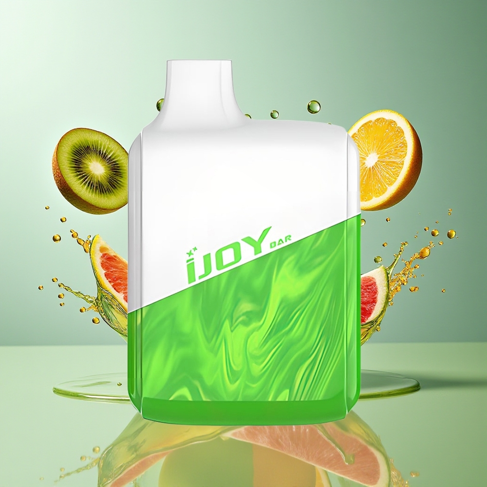 IJOY Bar 1500 Norge Engros Grønt Eple Kiwi 500mAh 2ml 20mg