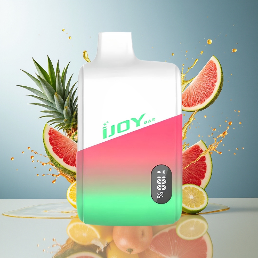 IJOY Bar IC8000 8000 Trekk Tropisk Frukt Norge Engros 18ml 5%