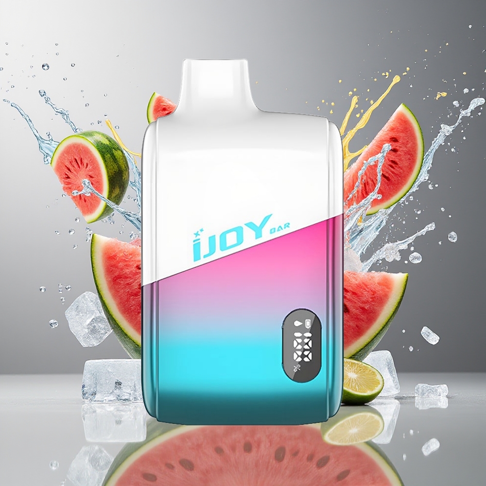 IJOY Bar IC8000 Engangsdamper Vannmelon Is Norge Engros 8000 Puffs 18ml