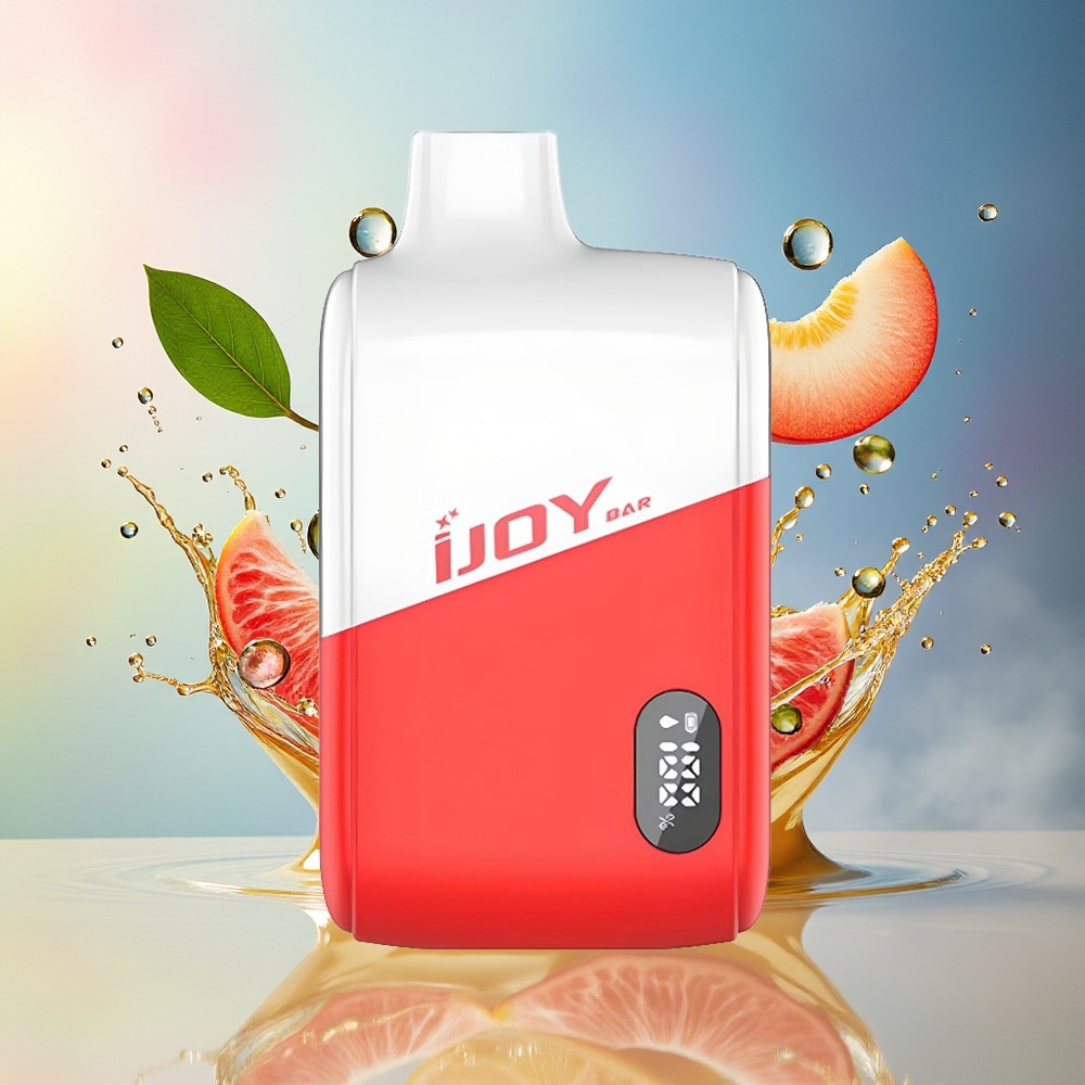 IJOY Bar IC8000 Norge Engros Fersken Sitron 18ml 8000 Puffs