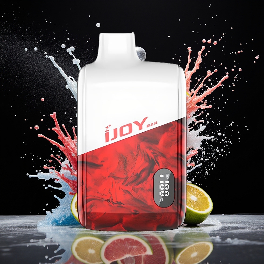 IJOY Bar IC8000 Norge Engros Svart Drake Is 8000 Puffs 18ml
