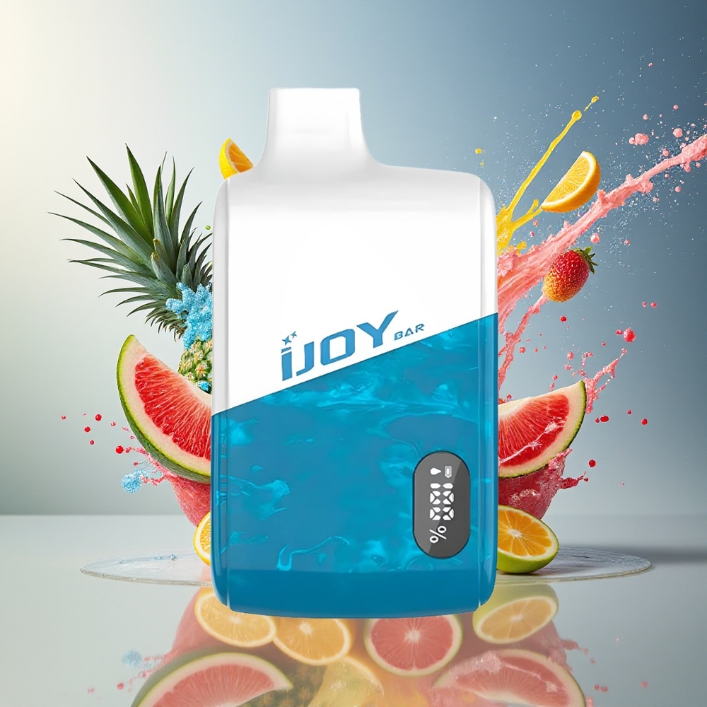 IJOY Bar IC8000 Norge Engros Tropisk Regnbue Blast 8000 Puff 18ml Type-C