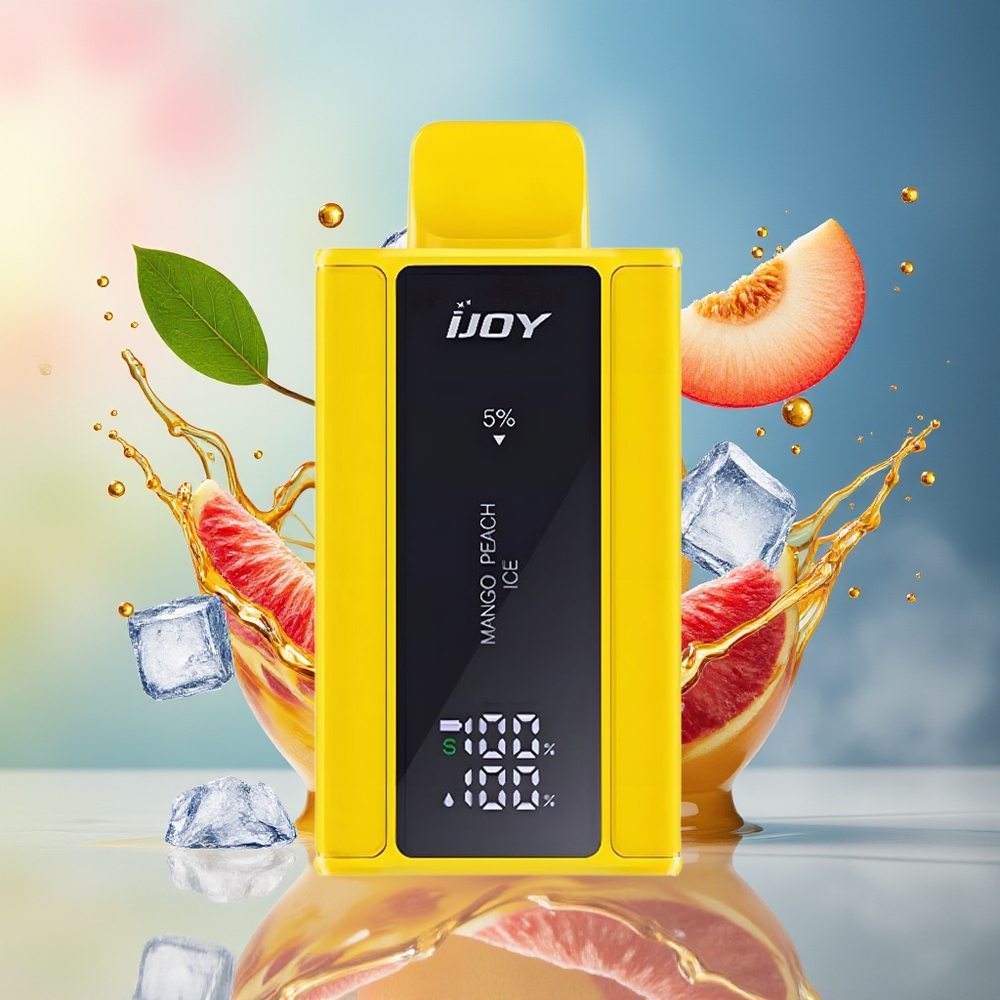 IJOY Captain 10000 Puffs Norge Engros 650mAh 18ml Mango Peach Is