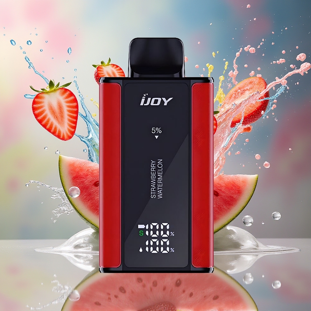 IJOY Captain 10000 Puffs Norge Engros 650mAh Type-C Jordbær Vannmelon 18ml 5%