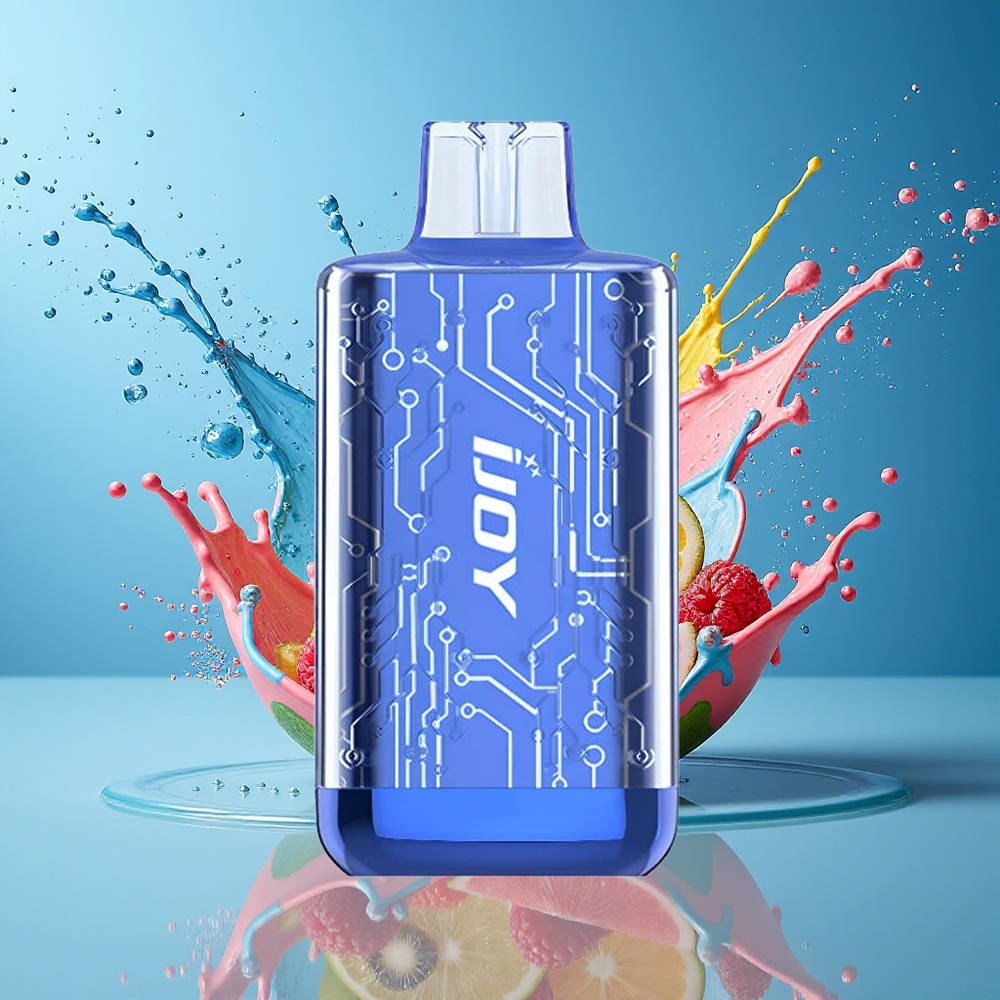 IJOY CYBER 5000 Norge Engros Blå Bringebær 13ml 550mAh Type-C