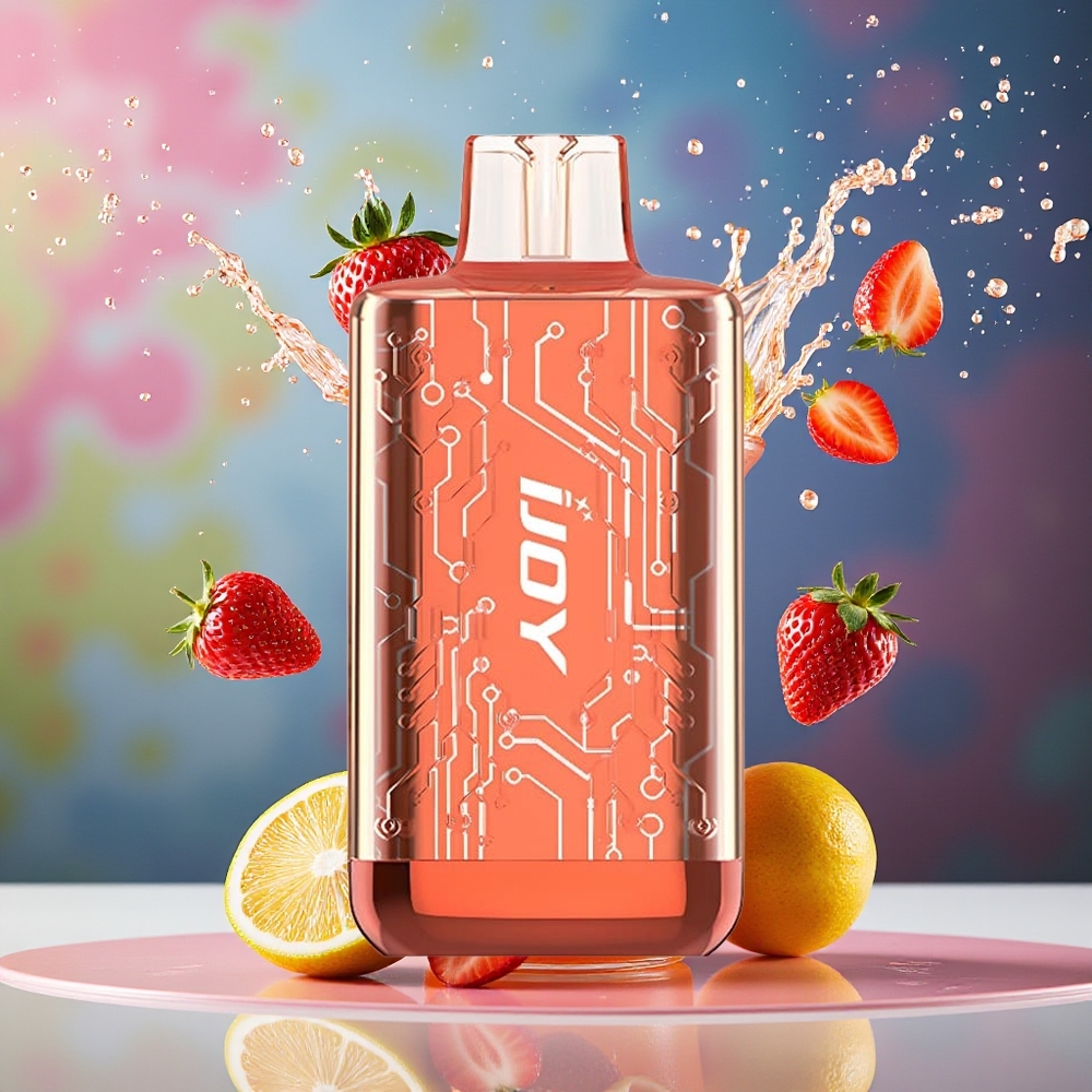 IJOY CYBER 5000 Puffs 13ml Norge Engros Jordbær Daiquiri 1.0 Ohm Type-C
