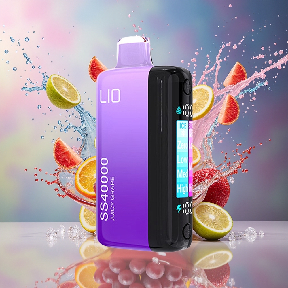 IJOY LIO SS40000 40000 Puffs 22ML Juicy Drue Norge Engros