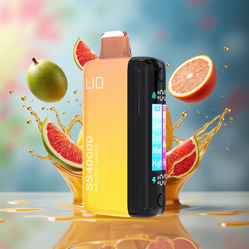 IJOY LIO SS40000 Norge Engros 40000 Puffs 22ML 1100 mAh Mexico Mango