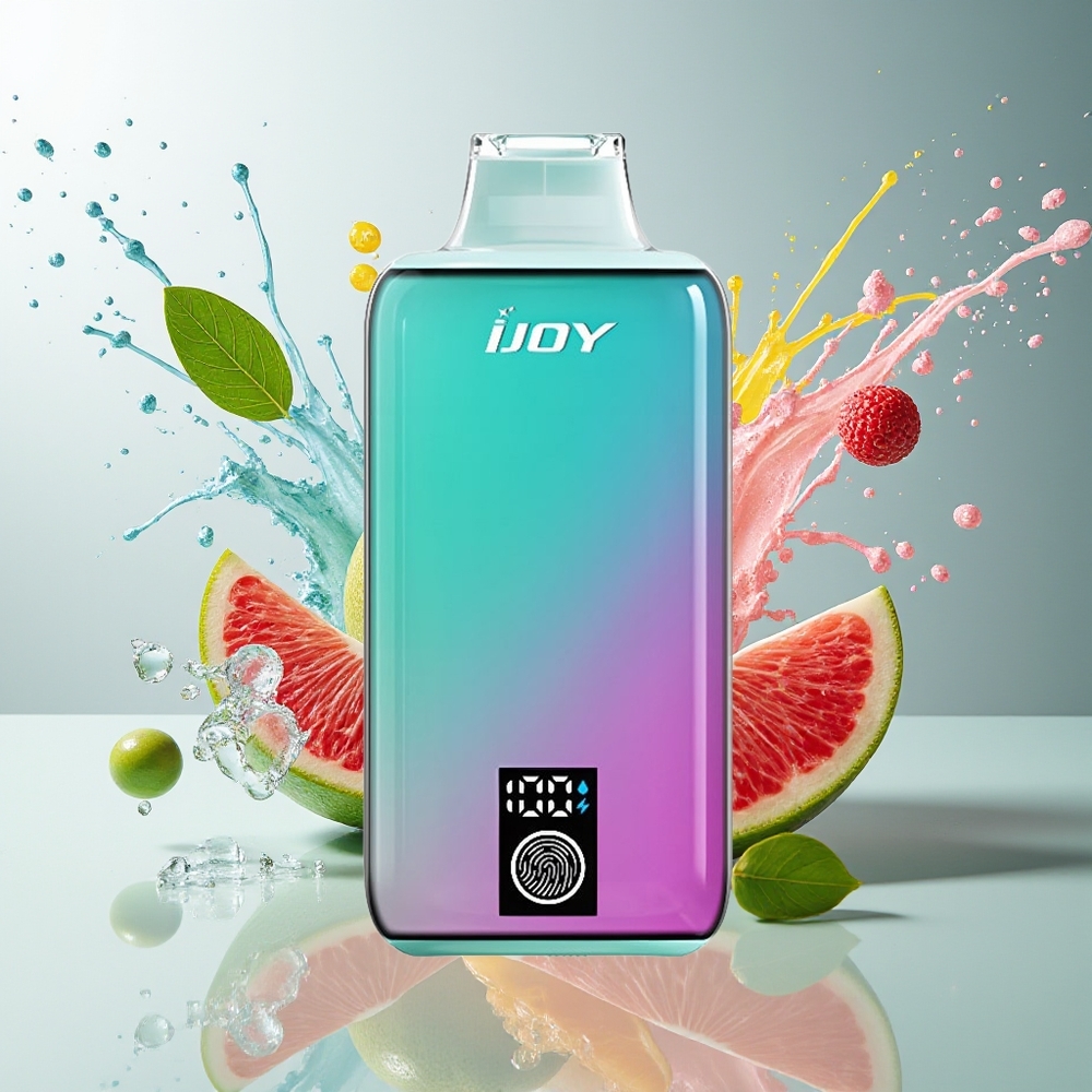 IJOY LUNA 20000 Puff Engangs Vape Tyggegummi Mynte Norge Engros 20ML 900mAh TYPE-C
