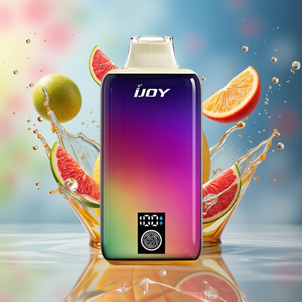 IJOY LUNA 20000 Puffs Engangs Vape Mango Is Norge Engros 20ML 900mAh TYPE-C