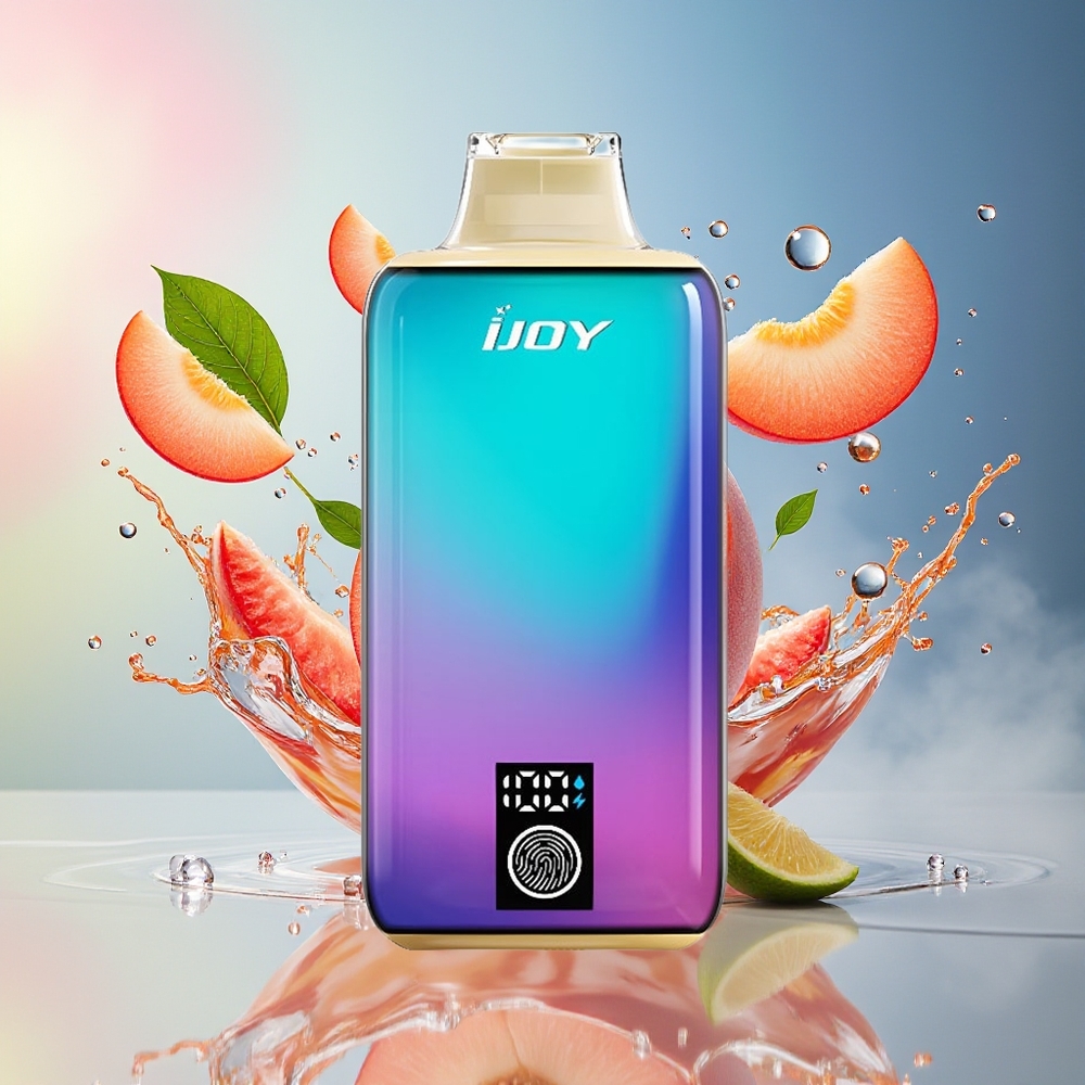 IJOY LUNA 20000 Puffs Engros Norge 20ML 900mAh TYPE-C Fersken Is