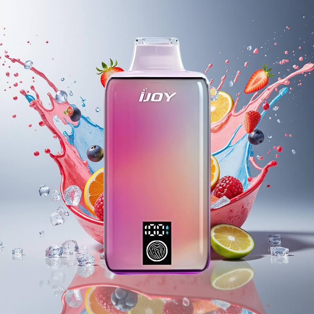 IJOY LUNA 20000 Puffs Engros Norge 20ML TYPE-C Justerbar Luftstrøm Bær Is