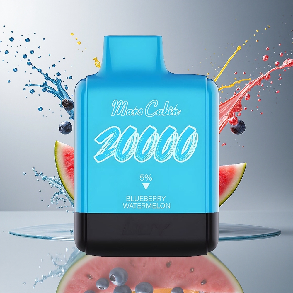 IJOY Mars Cabin 20000 Puffs Norge Engros Blåbær Vannmelon 20ML 50mg TYPE-C