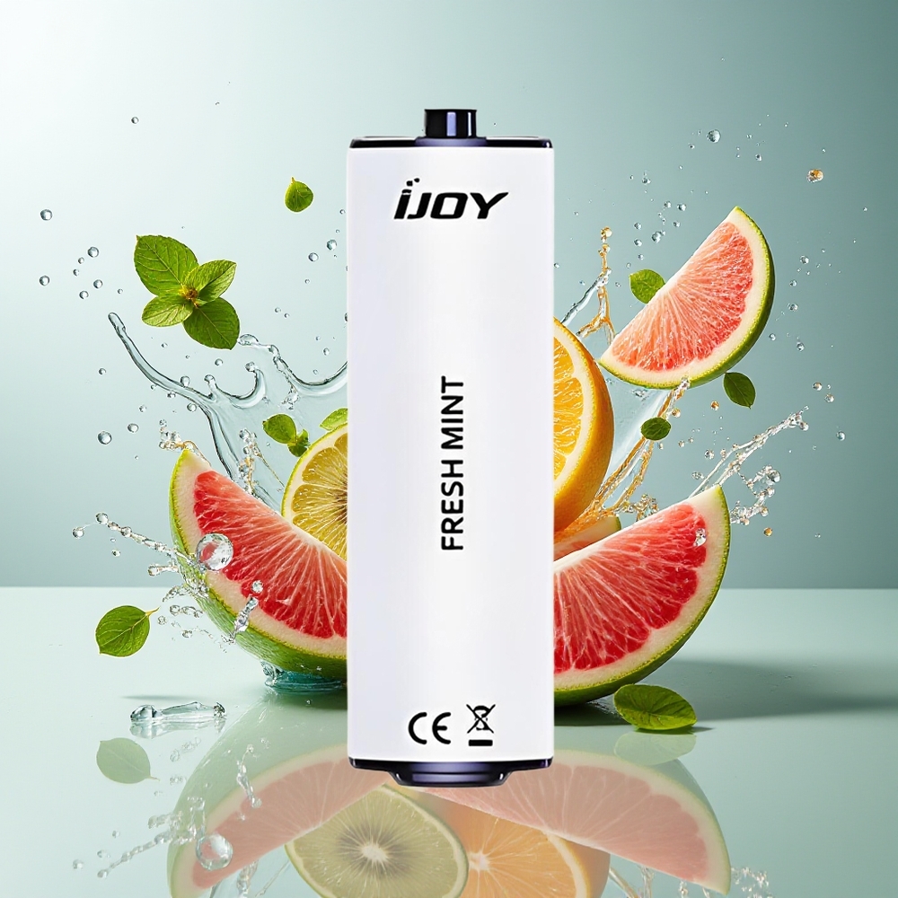 IJOY Mars Cabin 2800 Puffs Engangs Vape 9.6W TYPE-C 650mAh Norge Engros Svart