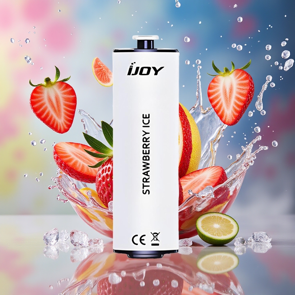 IJOY Mars Cabin 2800 Puffs Engangs Vape Rød Norge Engros 1.0 Ohm Mesh 650 mAh TYPE-C