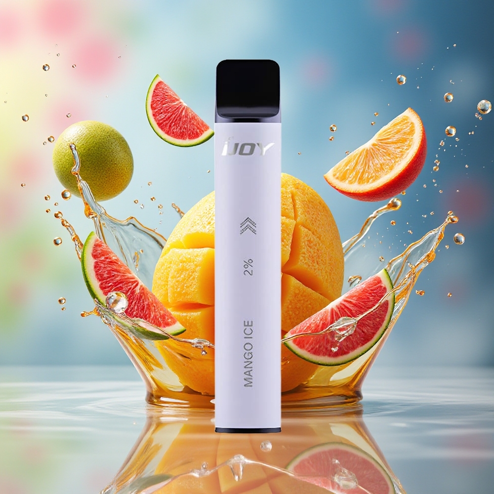 IJOY Mars Cabin 600 Engangsdamp Norge Engros Hvit 2ml 100mAh Type-C