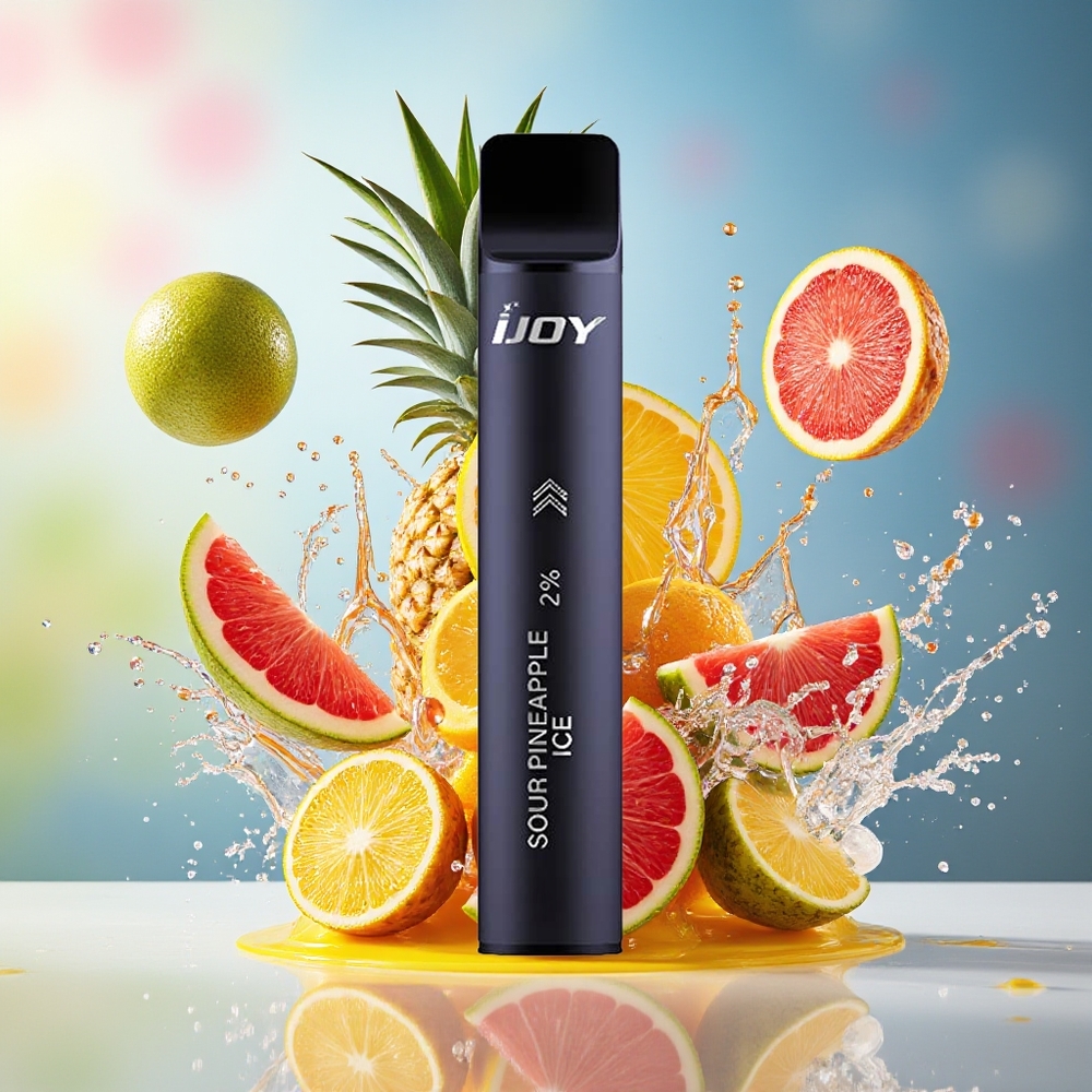 IJOY Mars Cabin 600 Puffs Engangs Vape Svart Norge Engros 2ml 100mAh Type-C