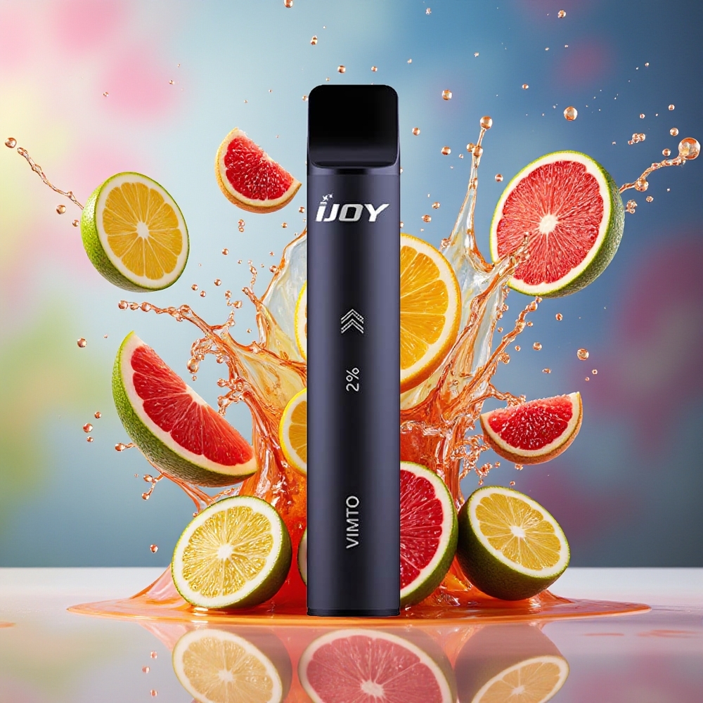 IJOY Mars Cabin 600 Puffs Engangs Vape Svart Norge Engros 2ml 100mAh Type-C