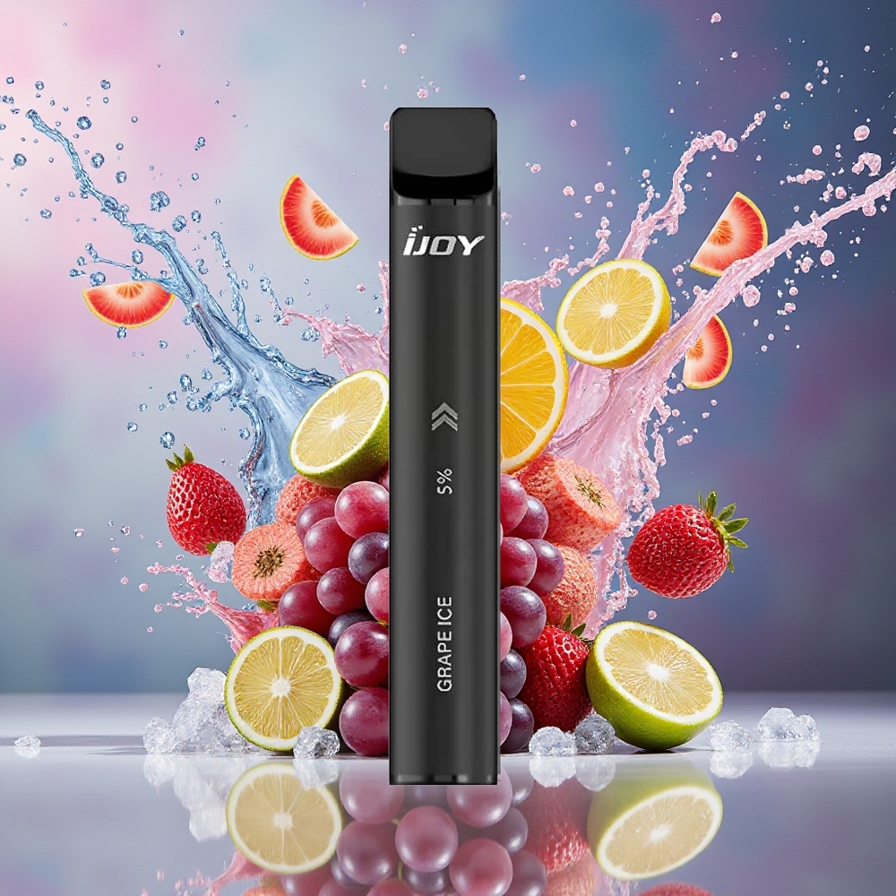IJOY Mars Cabin 6000 Puffs Engros Norge 2x5ML 1000mAh Ladecase Svart