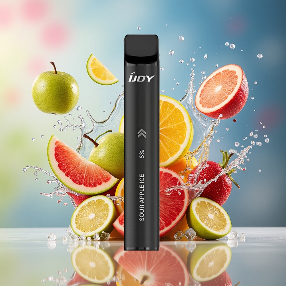 IJOY Mars Cabin 6000 Puffs Engros Norge 2x5ML 1000mAh Ladecase Svart