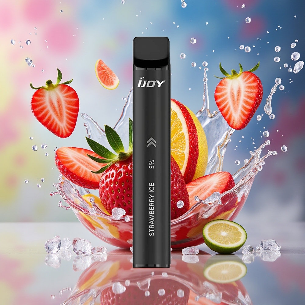 IJOY Mars Cabin 6000 Puffs Engros Norge 2x5ML 1000mAh Ladecase Svart