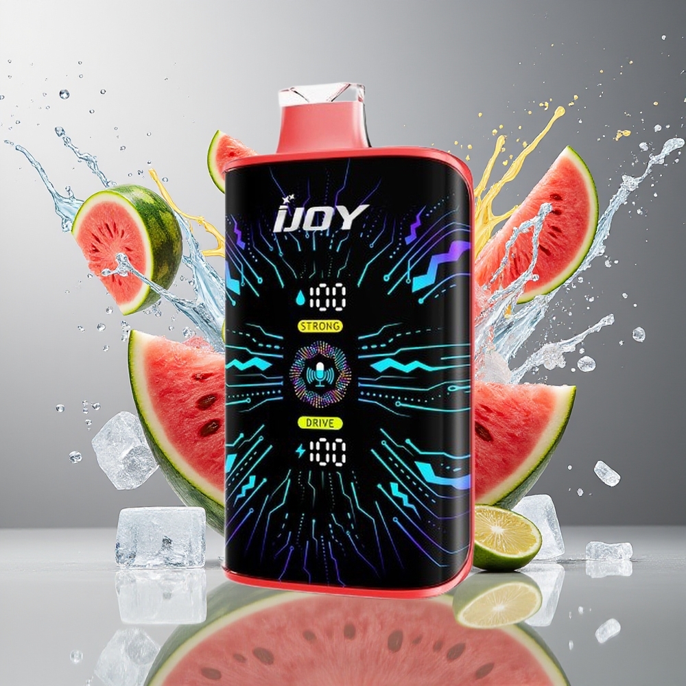 IJOY SD 40000 Puffs Engangs Vape Vannmelon Is Norge Engros 20ML 750mAh 5%