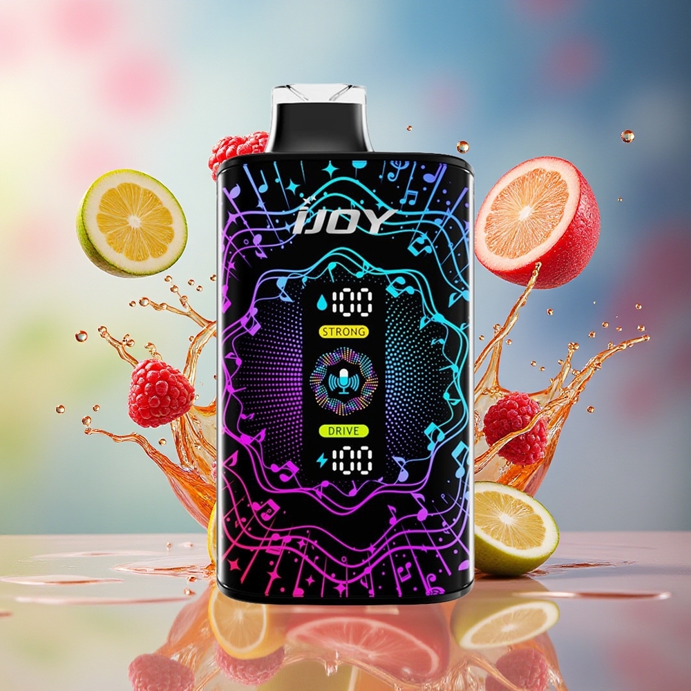 IJOY SD 40000 Puffs Norge Engros Engangsdamper Sur Eple Bringebær 750mAh 20ML 5% Nikotin
