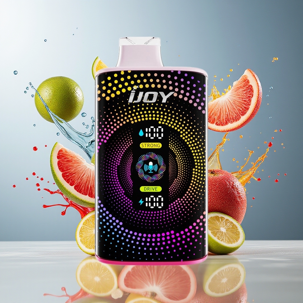 IJOY SD 40000 Puffs Norge Engros Justerbar Effekt 30W Type-C 20ML 5% Nikotin