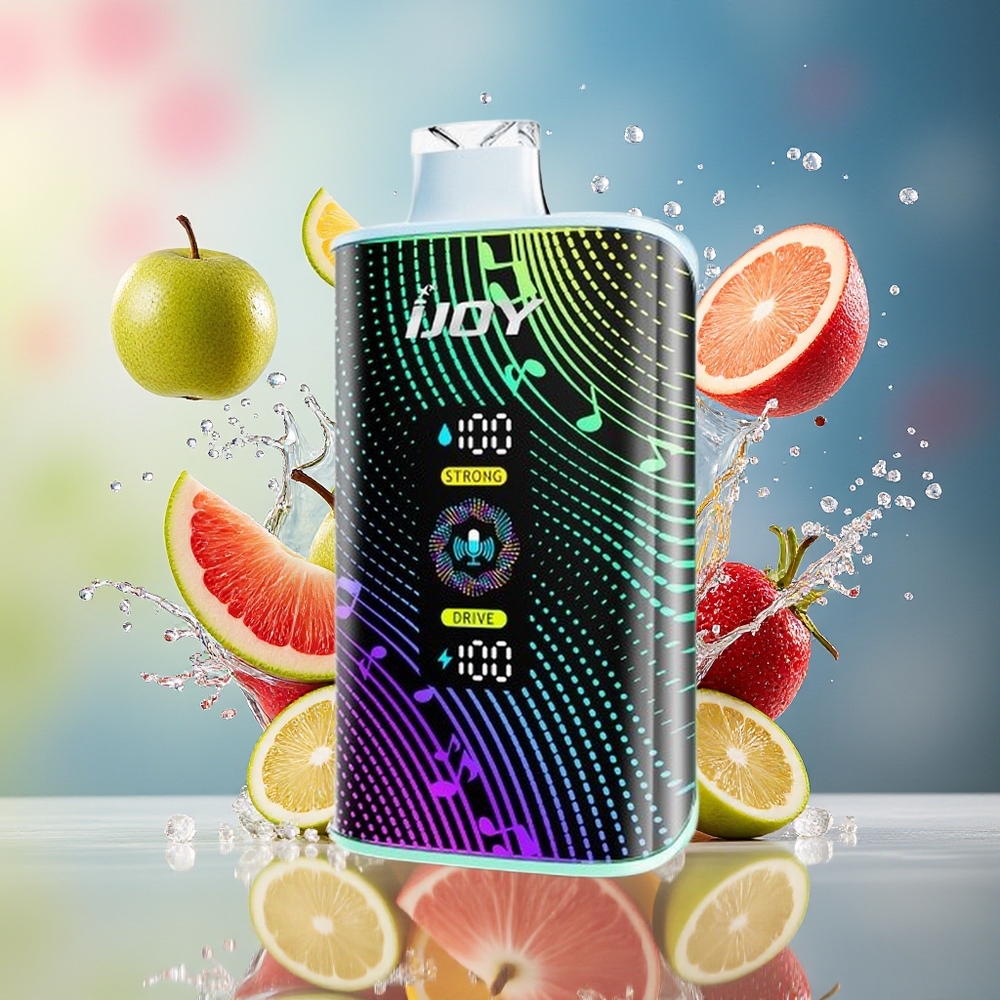 IJOY SD 40000 Puffs Norge Engros Justerbar Luftstrøm 20ML 5% Nikotin Sur Eple Is
