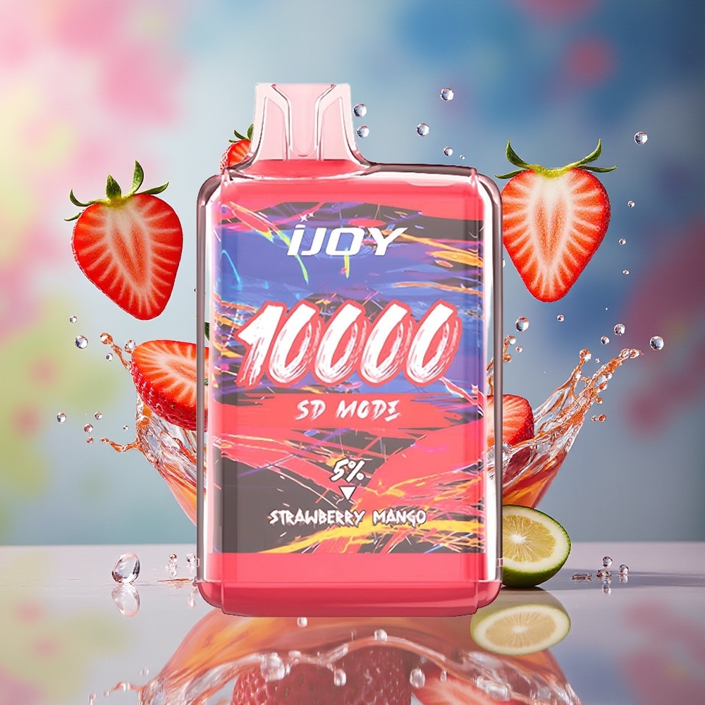 IJOY SD10000 10000 Puff 20ml 5% Jordbær Mango Norge Engros