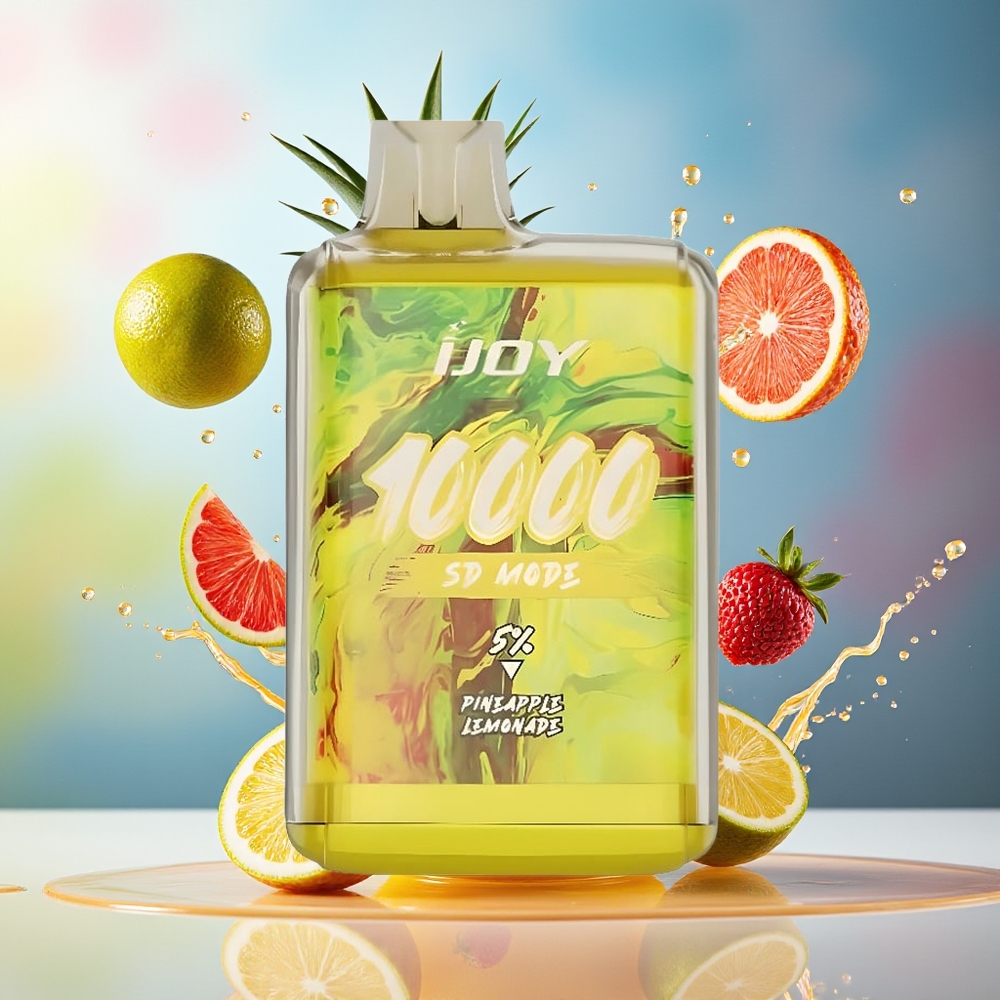 IJOY SD10000 Norge Engros 10000 Puffs 20ml Ananas Sitronade 5% Nikotin