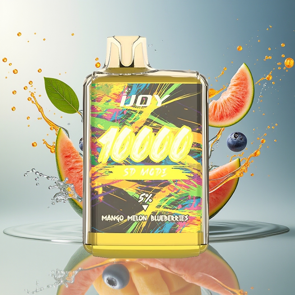 IJOY SD10000 Norge Engros 20ml 5% Mango Melon Blåbær Engangsdamper